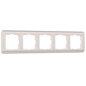 Изображение товара Рамка на 5 постов Stream (перламутровый) Werkel W0052113 (a051280)