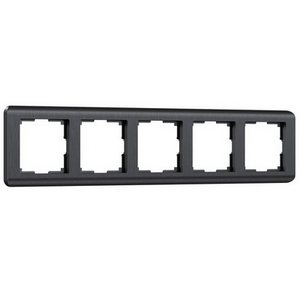Изображение товара Рамка на 5 постов Stream (графит) Werkel W0052104 (a051271)