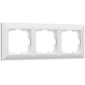 Изображение товара Рамка на 3 поста (белый) (a051020) Werkel Fiore белый W0032201