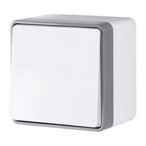 Изображение товара Выключатель накладной одноклавишный влагозащищенный Gallant (белый) IP44 Werkel W5010201 (a051574)