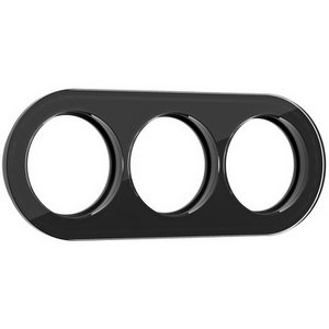 Изображение товара Рамка на 3 поста (Черный) Werkel W0035108 (a051633)