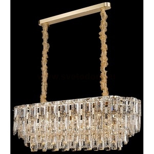 Изображение товара Подвесная каскадная люстра хрустальная Wertmark Liliana WE108.12.303