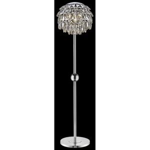 Изображение товара Торшер хрустальный Wertmark Ludgera WE113.04.105 с подвесками