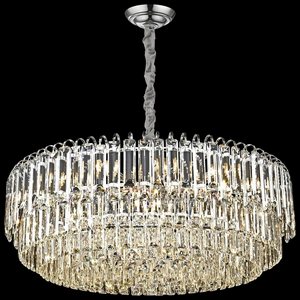 Изображение товара Люстра подвесная диаметром 30 см хрустальная Wertmark Krista WE130.18.103