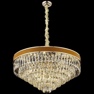 Изображение товара Подвесная каскадная люстра хрустальная Wertmark Clarissa WE136.22.303