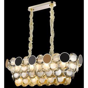 Изображение товара Подвесная каскадная люстра хрустальная Wertmark Oriella WE141.12.303