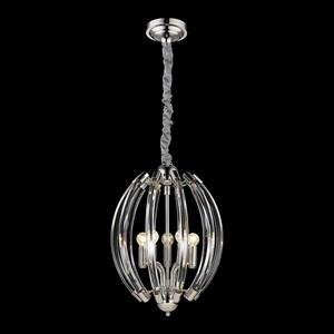 Изображение товара Подвесной светильник хрустальный в форме клетки Wertmark Prando WE149.05.203