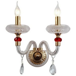 Изображение товара Бра Wertmark Ludmila WE181.02.301 подсвечник с подвесками