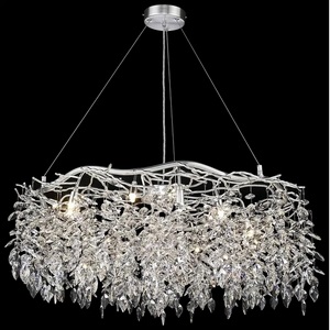 Изображение товара Люстра хрустальная подвесная Wertmark Damiana WE184.12.203