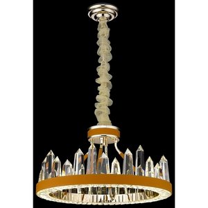 Изображение товара Подвесная люстра хрустальная светодиодная Wertmark Leona WE456.06.303 кольцо