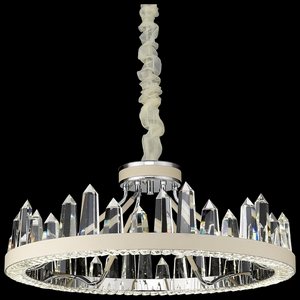 Изображение товара Подвесная люстра хрустальная светодиодная Wertmark Leona WE456.08.103 кольцо