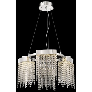 Изображение товара Подвесная люстра хрусталь светодиодная Wertmark Regina WE463.06.103