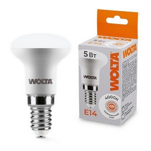 Изображение товара Светодиодная лампа 5Вт 4000K E14 Wolta 25S39R5E14