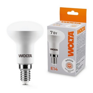Изображение товара Светодиодная лампа 7Вт 4000K E14 Wolta 25S50R7E14