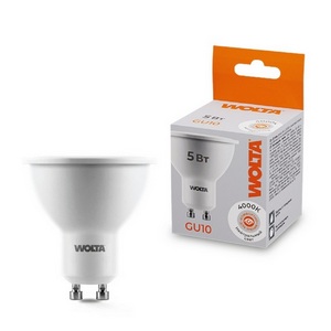 Изображение товара Светодиодная лампа 5Вт 4000K GU10 Wolta 25SPAR16-230-5GU10