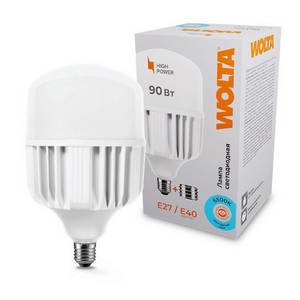 Изображение товара Светодиодная лампа 90Вт 6500К Е27/Е40 Wolta 25WHP90E27/40
