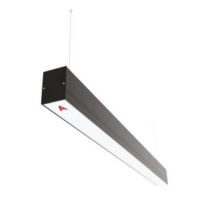 Изображение товара Светодиодный линейный светильник Wolta Профиль ДСО01-36-251-6К-Ч с БАП ЕМ3 матовый