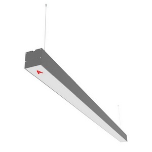 Изображение товара Светодиодный линейный светильник Wolta Профиль М ДСО02-36-151-3К-50С с БАП EM3 36Вт 3000К IP40 матовый