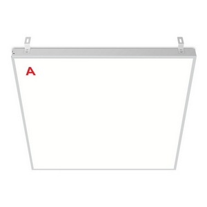 Изображение товара Светодиодная панель Wolta Грильято Премиум ДВО02-54-043-6К с БАП ЕМ1 54Вт 6500К IP40 опал