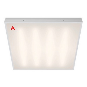 Изображение товара Светодиодная панель IP54 Wolta Чистый офис ДВО03-36-051-3К-90 с БАП ЕМ3 матовый