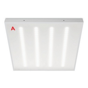 Изображение товара Светодиодная панель Wolta Чистый офис GL ДВО03-36-055-5К с БАП EM3 36Вт 5000К IP54 матовый