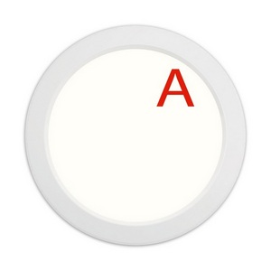 Изображение товара Встраиваемый светильник светодиодный 6500k IP54 LED Wolta Даунлайт ДВО06-20-051-5К с БАП EM3 20Вт