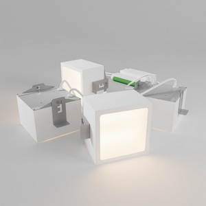 Изображение товара Светильник встраиваемый Wolta Галактика ДВО10-36-052-3К-Б с БАП ЕМ3 микропризма