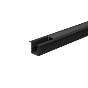 Изображение товара Профиль алюминиевый встраиваемый черный, 11х9х2000 мм для узкой ленты шириной 5мм Wolta WAP WAP-S-11/9/2000-B