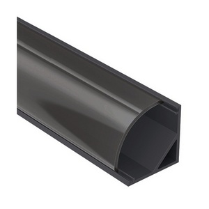 Изображение товара Профиль алюминиевый угловой накладной черный 16х16х2000мм Wolta WAP WAP-S-16/16/2000-B