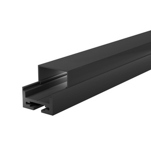 Изображение товара Профиль алюминиевый накладной/подвесной черный 20х20х2000мм Wolta WAP WAP-S/H-20/20/2000-B