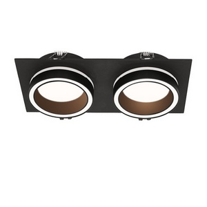 Изображение товара Встраиваемый светильник под лампу GX53 черный Wolta Luce WDL-GX53/06BL-02