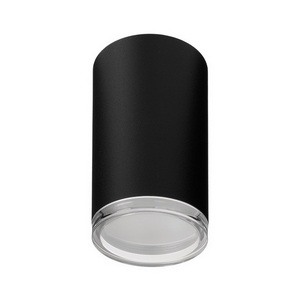 Изображение товара Точечный светильник влагозащищенный 20 вт накладной IP44 Wolta WSL-GU10/14B под лампу GU10 Черный AQUA