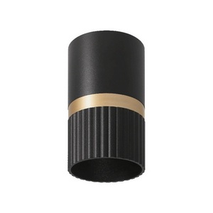 Изображение товара Точечный светильник накладной Wolta WSL-GU10/19BG под лампу GU10 Черный / золотой DUO