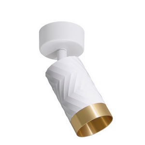 Изображение товара Спот Wolta WSL-GU10/S09WG под лампу GU10 Белый / Золотой LINEA