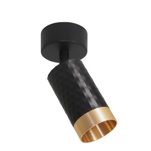 Изображение товара Спот Wolta WSL-GU10/S10BG под лампу GU10 Черный / Золотой CELLA