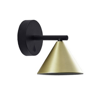 Изображение товара Бра Wolta WSL-GU10/W08G под лампу GU10 Черный / Золотой BELLO