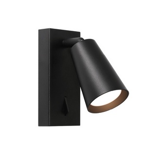 Изображение товара Спот Wolta WSL-GU10/W11BL под лампу GU10 Черный CONO