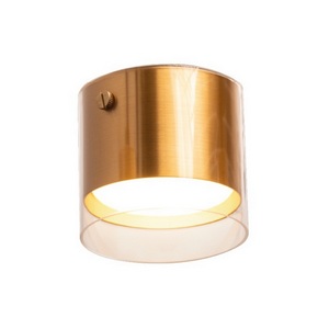 Изображение товара Точечный светильник накладной Wolta WSL-GX53/07G под лампу GX53 Золотой ORO