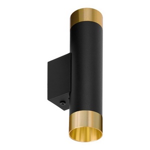 Изображение товара Светильник Wolta WSL-MR11/W15BG под лампу MR11 с цоколем GU10 Черный / золотой PETITE