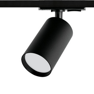 Изображение товара Трековый светильник однофазный Wolta WTL-GU10/02B под лампу GU10 черный BASIC