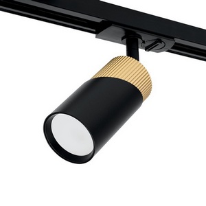 Изображение товара Трековый светильник однофазный Wolta WTL-GU10/06BG под лампу GU10 Черный / Золотой DOLCE