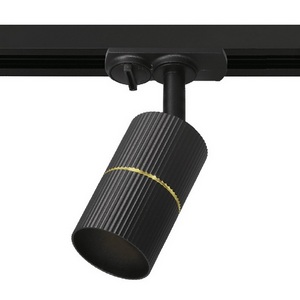 Изображение товара Трековый светильник однофазный Wolta WTL-GU10/18BG под лампу GU10 Черный / золотой NIMB