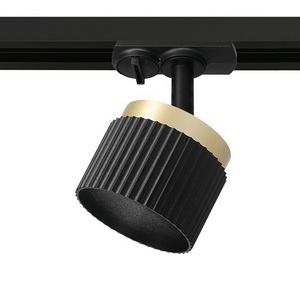 Изображение товара Трековый светильник однофазный Wolta WTL-GX53/19BG под лампу GX53 Черный / Золотой MUSE