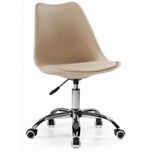 Изображение товара Компьютерное кресло - стул компьютерный без подлокотников с экокожей Kolin champagne