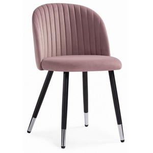 Изображение товара Стул на металлокаркасе Gabi light purple / black