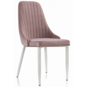 Изображение товара Стул на металлокаркасе Kora white / light purple