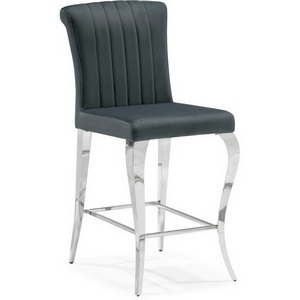 Изображение товара Полубарный стул Joan dark grey / steel
