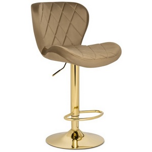 Изображение товара Барный стул Porch dark beige / golden