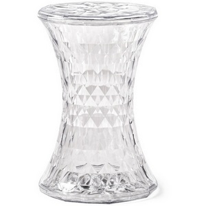 Изображение товара Стул-столик Button 30x47 clear (круглая столешница, О-образная опора)