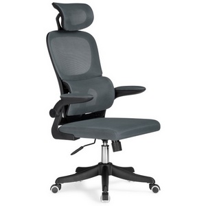 Изображение товара Стул для офиса компьютерный с глубиной сиденья 40 см Sprut dark gray